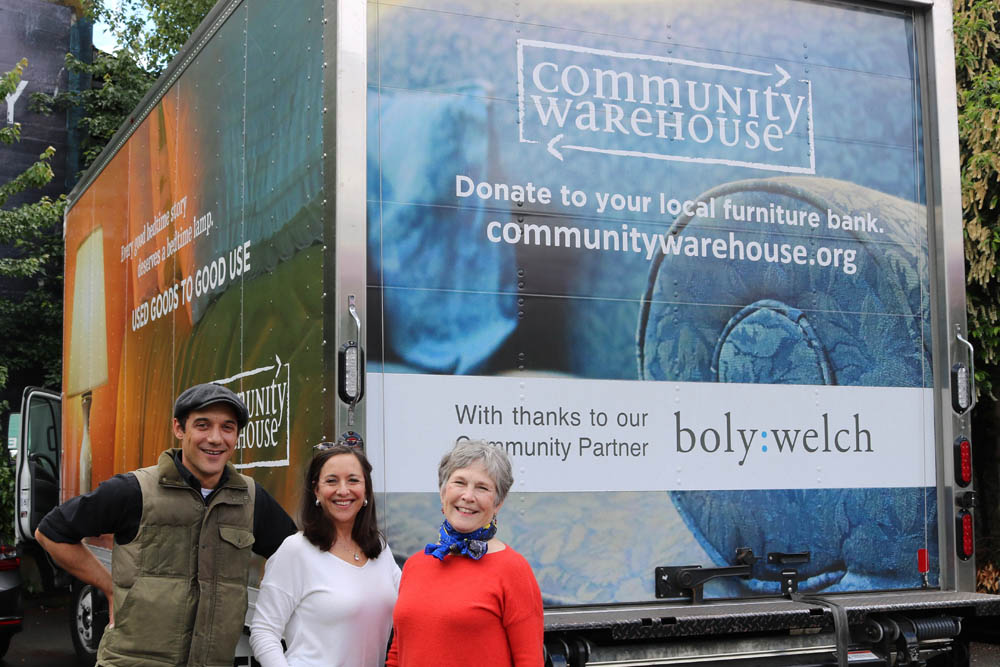 Boly:Welch Sponsors Community Warehouse Truck!