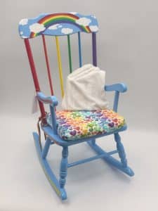 Chair #101 - The Rainbow Rocker-image